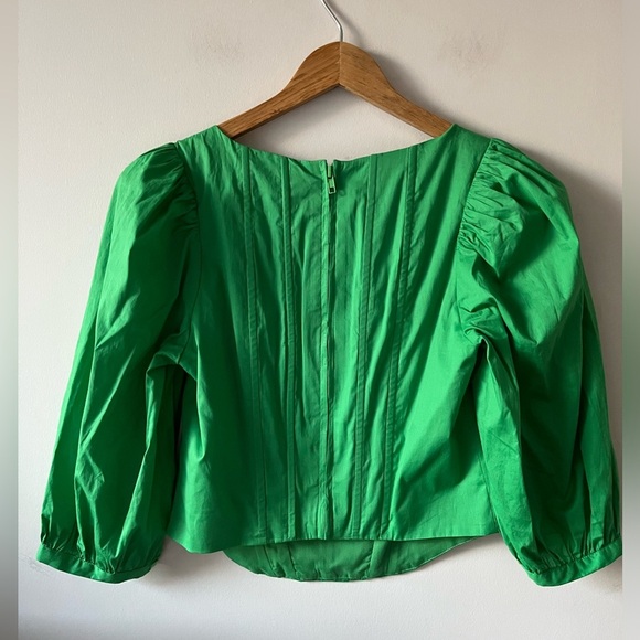 Jason Wu Green Corset Top Small - Picture 6 of 10
